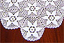 Tischl&auml;ufer 100x35 cm, weiss (h1011)