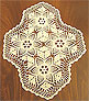 Deckerl 40x30 cm, weiss (h1022)