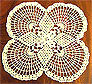 Deckerl 23x23 cm, weiss (h1044)