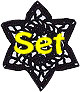 Tischdecke und -l&auml;ufer, schwarz (h1060set)