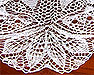 Tischdecke &Oslash; 105 cm, weiss (k1005)