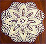 Deckerl &Oslash; 22 cm, weiss (k1017)