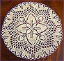 Deckerl &Oslash; 27 cm, weiss (k1019)