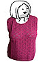 Pulli mit Lochmuster (s1014)